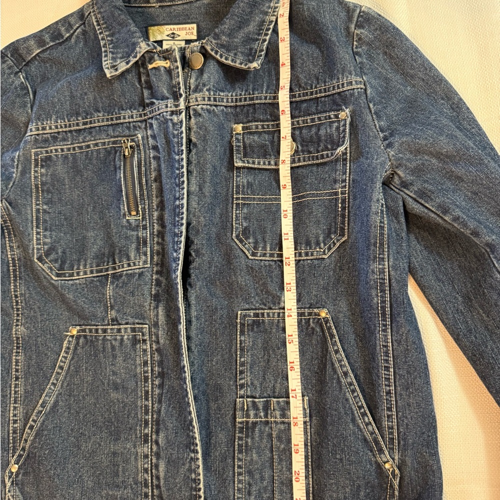 Caribbean Joe Blue Jean Jacket